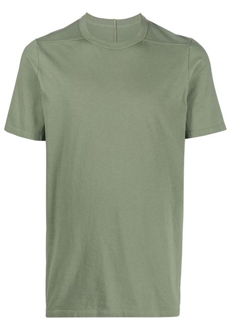 T-shirt con maniche corte in grigio - uomo RICK OWENS | RU01C4264JA55