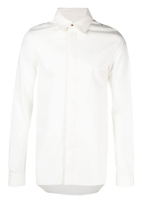 Camicia a maniche lunghe in bianco - uomo RICK OWENS | RU01C4299P11