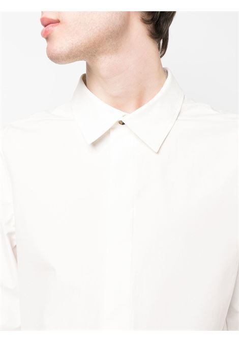 Camicia a maniche lunghe in bianco - uomo RICK OWENS | RU01C4299P11