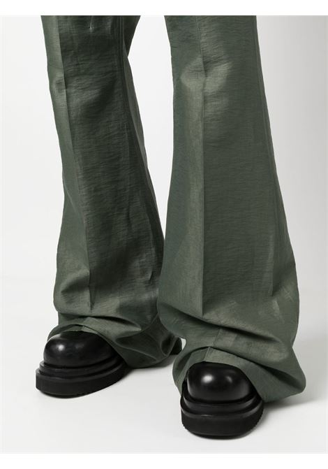 Pantaloni Bolan svasati in verde - uomo RICK OWENS | RU01C4335OS55
