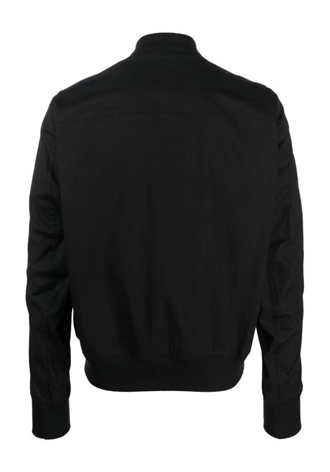 Black plain bomber jacket - men RICK OWENS | RU01C4790TEJP20909P2