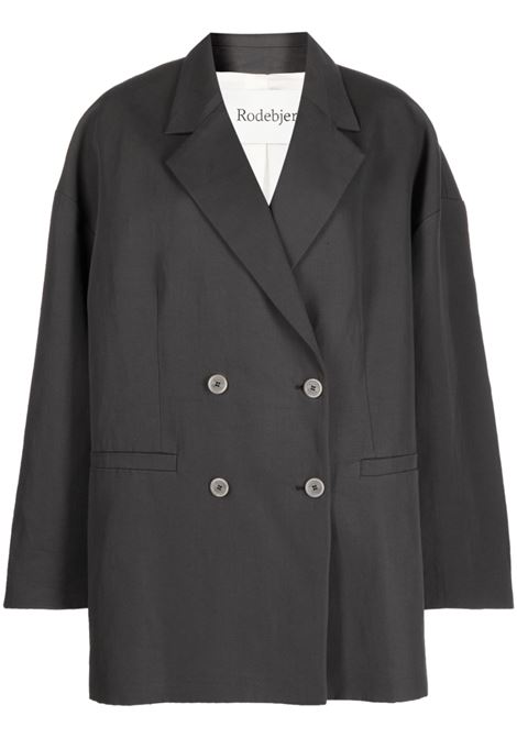 Black double-breasted blazer - women  RODEBJER | 21201369007