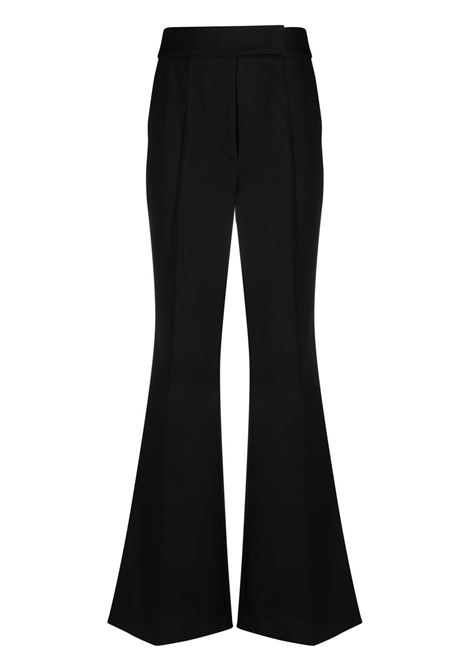 Pantaloni svasati a vita alta in nero - donna ROLAND MOURET | RMRS23019PB