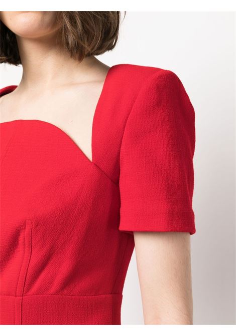 Red mini dress - women ROLAND MOURET | RMRS23036SR
