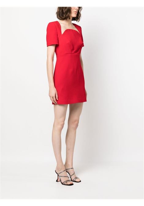 Red mini dress - women ROLAND MOURET | RMRS23036SR
