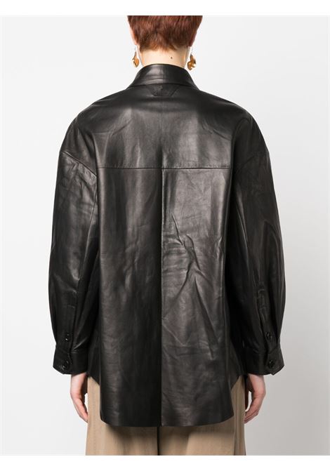 Black shirt jacket - women SALVATORE SANTORO | 44030DBLK
