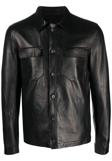 Black button-up jacket - men SALVATORE SANTORO | 44534UGLOVBLK