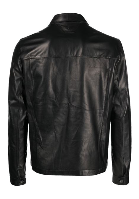 Black button-up jacket - men SALVATORE SANTORO | 44534UGLOVBLK