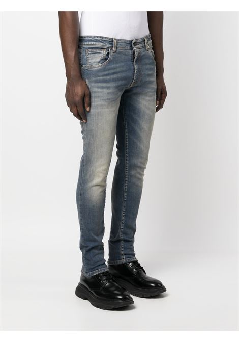 Jeans skinny a vita bassa in blu - uomo SALVATORE SANTORO | 44571UDENTRSHBL