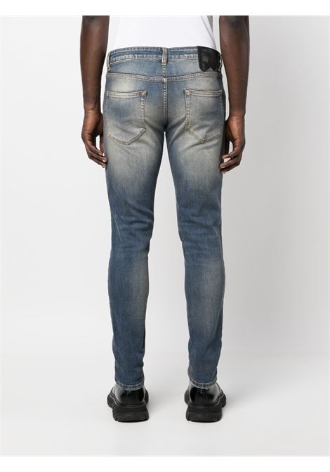 Blue low-rise skinny jeans - men SALVATORE SANTORO | 44571UDENTRSHBL
