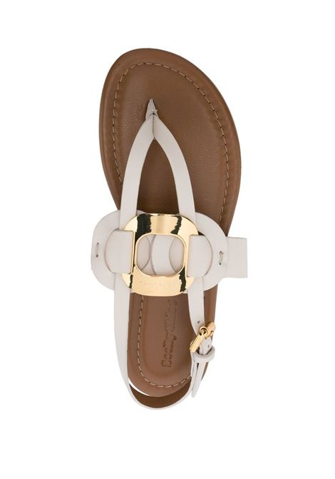 Sandali chany 10mm in beige - donna SEE BY CHLOÉ | SB40011A135