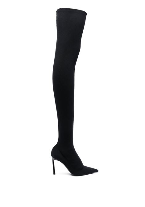 Stivali Stay-Up 105mm Wolford in nero - donna SERGIO ROSSI X WOLFORD | 954017005