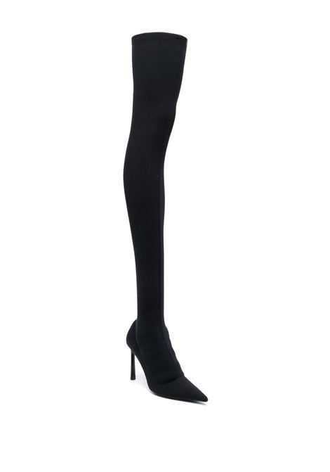 Stivali Stay-Up 105mm Wolford in nero - donna SERGIO ROSSI X WOLFORD | 954017005