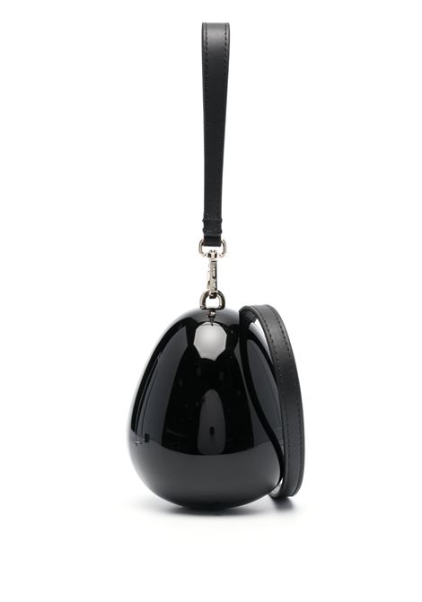 Black faberge micro egg mini bag - women SIMONE ROCHA | BAG110E0773BK