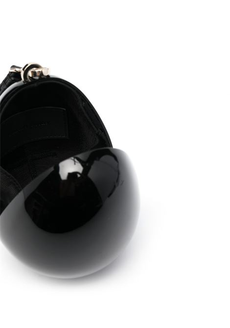 Black faberge micro egg mini bag - women SIMONE ROCHA | BAG110E0773BK