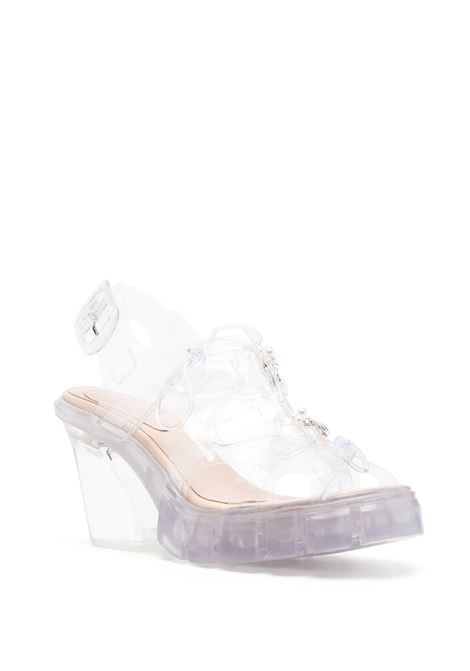 Transparent sandals with crystals - women SIMONE ROCHA | TH2B0743CL