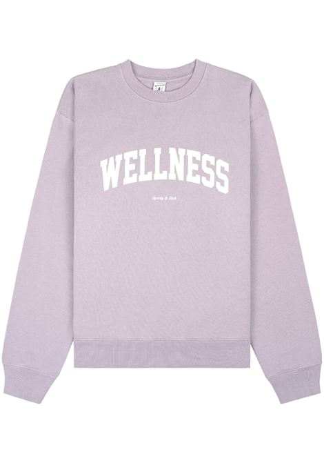 Liliac Wellness sweatshirt - women  SPORTY & RICH | CR831FC