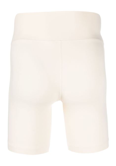 White logo-print seamless biker shorts - men SPORTY & RICH | SH866CR