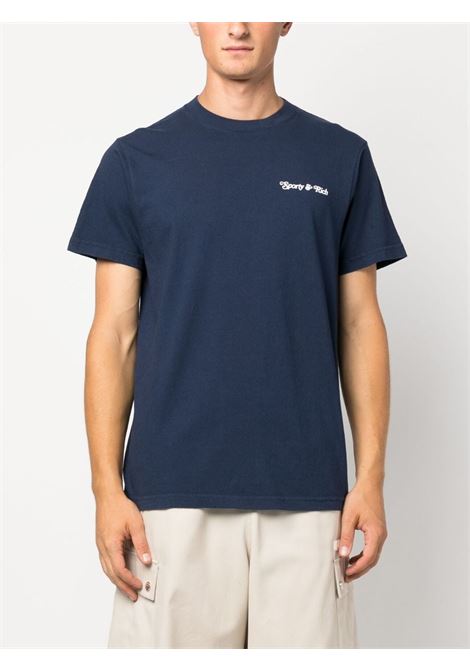 T-shirt Self Love Club in blu - unisex SPORTY & RICH | TS864NA