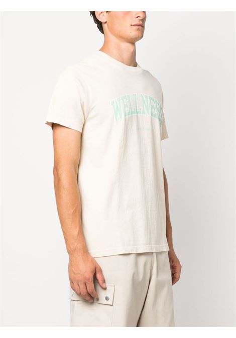 White Wellness Ivy T-shirt - unisex SPORTY & RICH | TS866CR