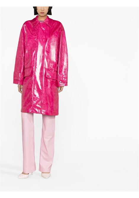 Cappotto con finitura lucida Conni in rosa - donna STAND STUDIO | 61803887023110
