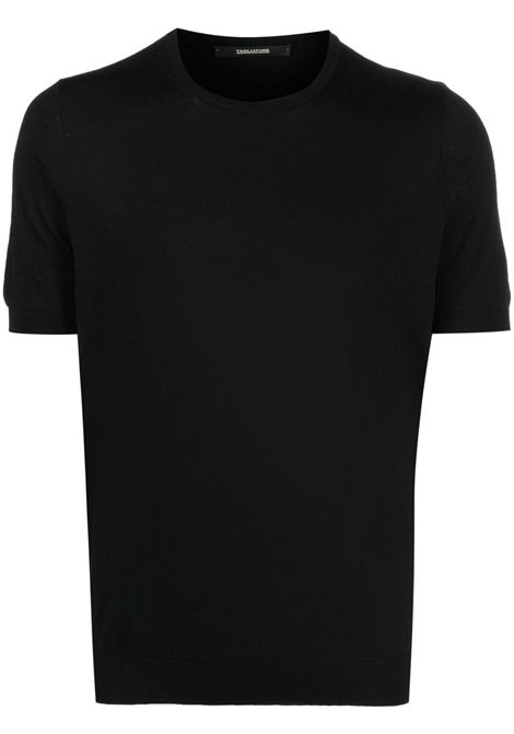 Short sleeve t-shirt in black - men TAGLIATORE | JOSHGSE2303099