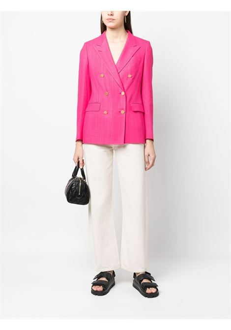 Tailored blazer in fuxia - women TAGLIATORE | JPARIGI10B340159EY807