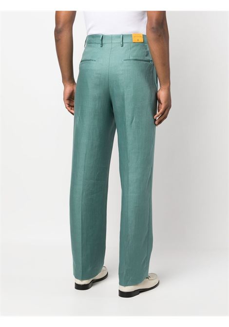 Straight trousers in blue - men TAGLIATORE | PNAT04340021EV897