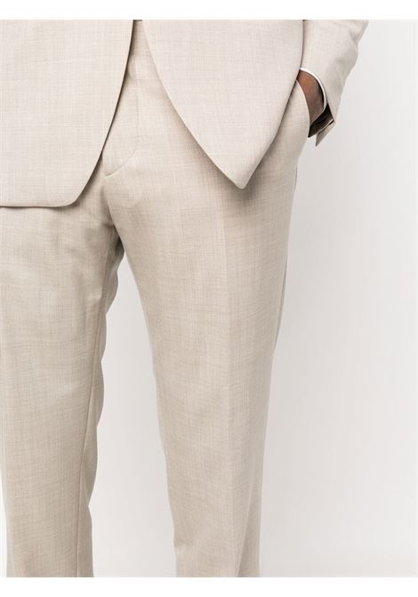 Beige two-piece single-breasted suit  - men TAGLIATORE | SFBR15A01520060A3105