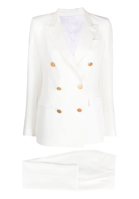 White two-piece double-breasted suit - women TAGLIATORE | TPARIGI10BS970102X1066