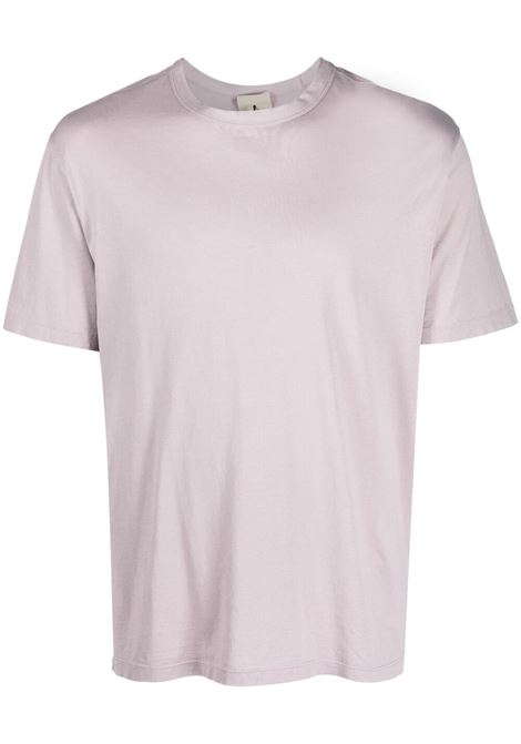 Pink logo-patch T-shirt - men TEN C | 22CTCUH02103530