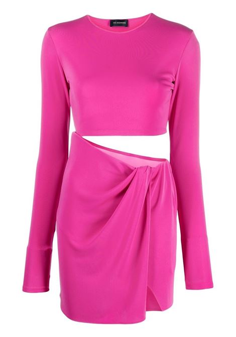 Pink Gia cut-out minidress - women THE ANDAMANE | T130104BTJP073702