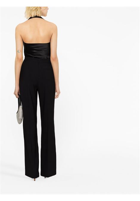 Black flared high-waisted trousers - women THE ANDAMANE | T130401ATNV090999