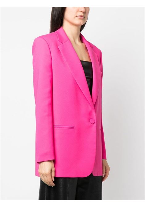 Pink single-breasted blazer - women THE ANDAMANE | T133001ATNP171390