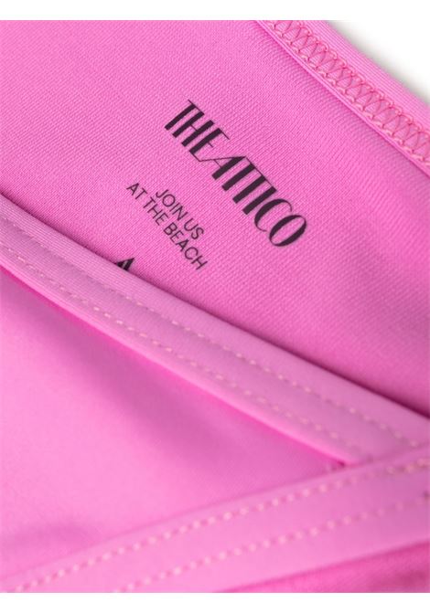 Pink strap-detail bikini set - women THE ATTICO | 233WBB62PA21266