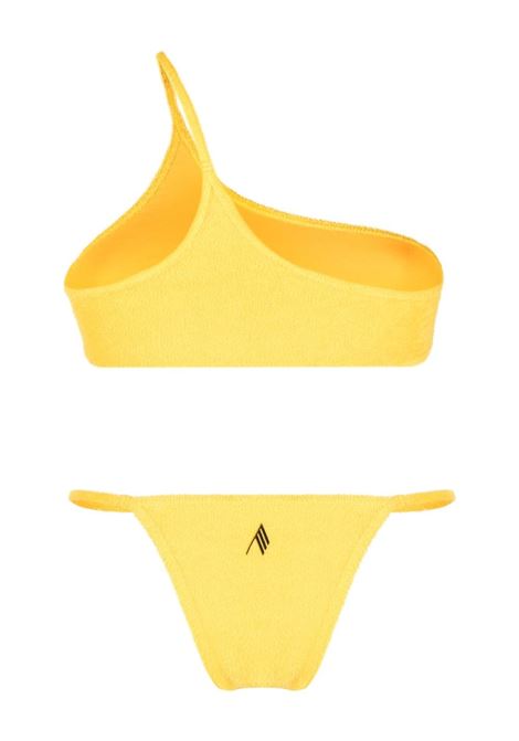 Yellow one-shoulder bikini set - women  THE ATTICO | 233WBB70C066032