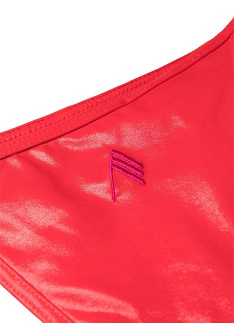 Red one-shoulder bikini set - women  THE ATTICO | 233WBB70PA36180