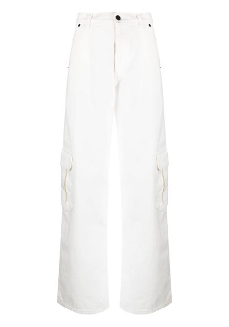 Jeans Sado a gamba ampia in bianco - donna THE MANNEI | SADOWHT