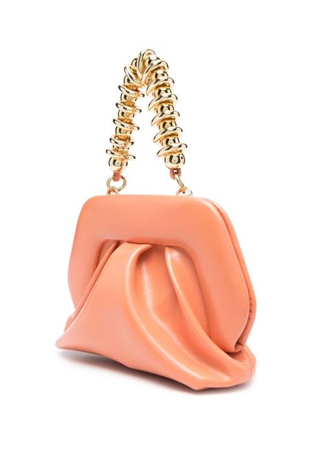 Orange gea shiny  mini tote bag - women  THEMOIRè | TMPS23GS32PRCT