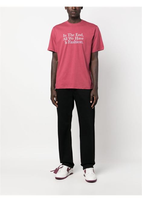 T-shirt con stampa grafica in rosa - unisex THROWBACK | DVTFASHIONLAPILLO
