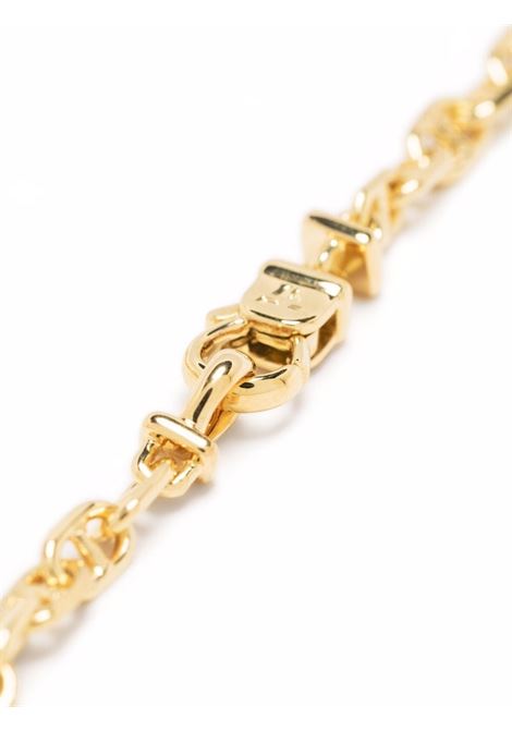 Gold Cable gold-plated bracelet - unisex TOM WOOD | B10030NA01S9259K