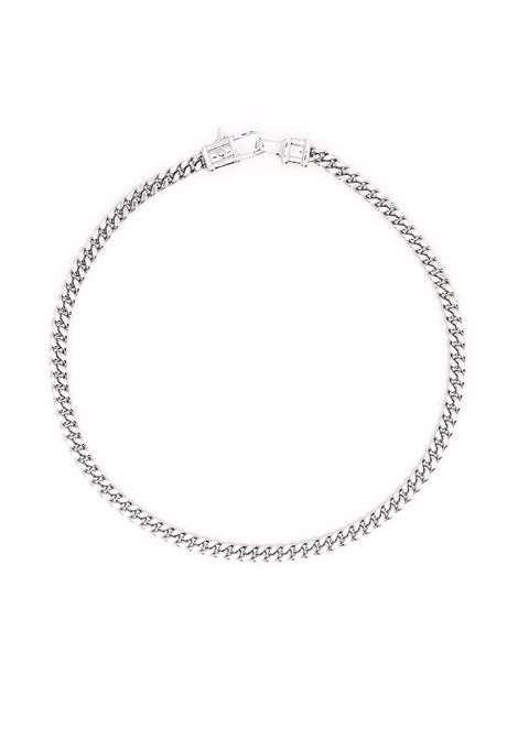 Silver Curb M sterling silver bracelet - unisex TOM WOOD | B13029CBM01S925