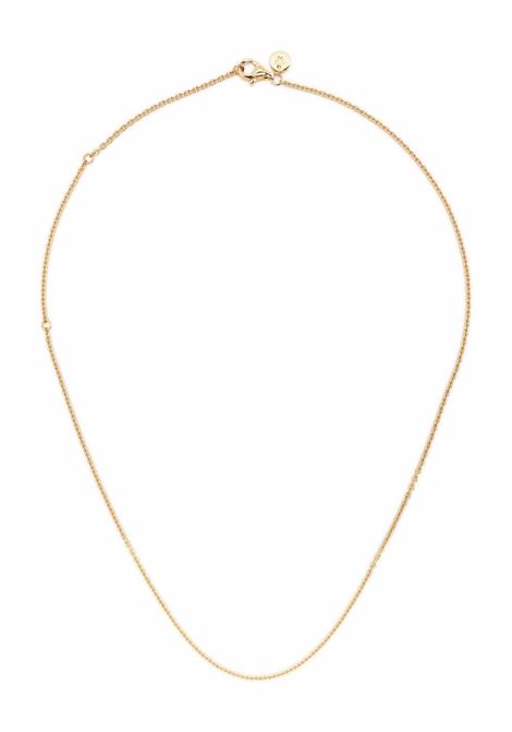 Gold slim chain necklace - unisex TOM WOOD | N01020RCS01S9259K