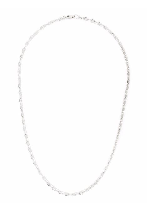 Silver Cable Chain necklace - unisex TOM WOOD | N10030NA01S925