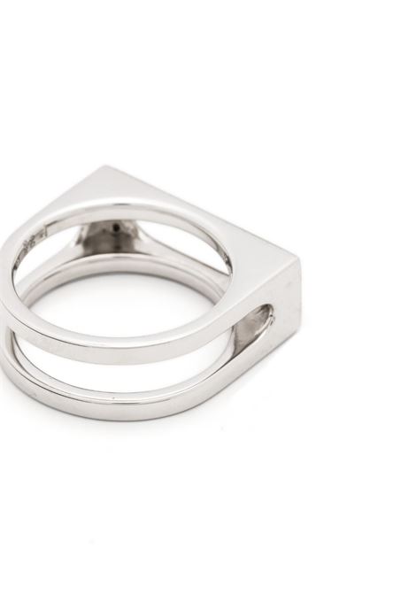 Anello Cage Single in argento - uomo TOM WOOD | R10111BS01S925