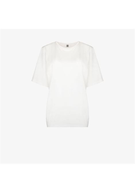 Off-white relaxed-cut T-shirt - women  TOTEME | 211472770110