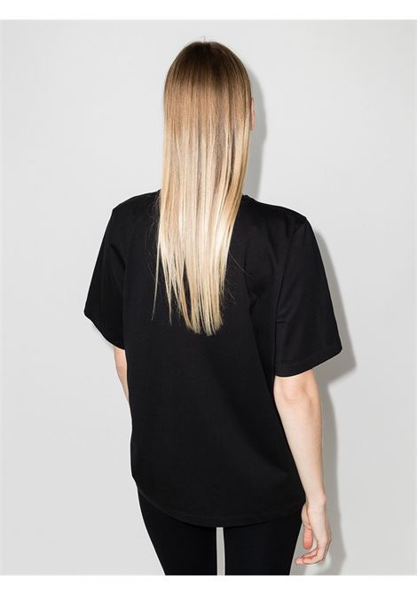 Black relaxed-cut T-shirt - women  TOTEME | 211472770200