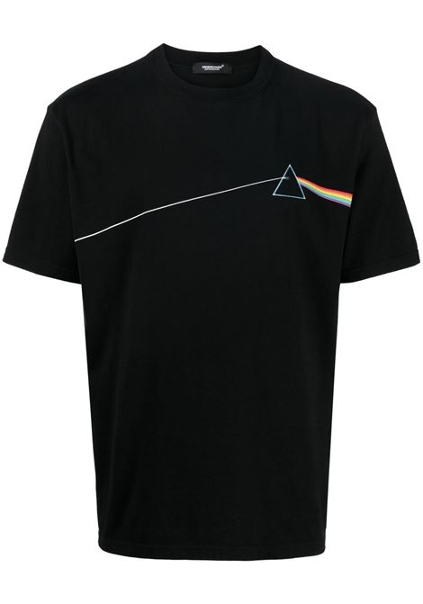 Black Pink Floyd graphic-print T-Shirt - men  UNDERCOVER | UC1C3819BLK