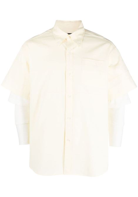 Camicia oversize in giallo - uomo UNDERCOVER | UC1C4408YLLW