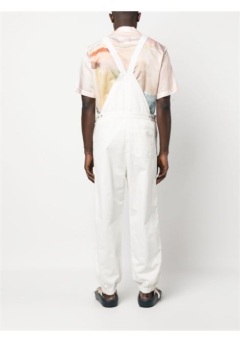 White tapered-leg jumpsuit - men UNDERCOVER | UC1C4701OFFWHT